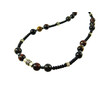 Men&#039;s necklace Tiger&#039;s eye, Hawk&#039;s eye, Bull&#039;s eye