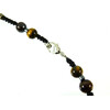 Men&#039;s necklace Tiger&#039;s eye, Hawk&#039;s eye, Bull&#039;s eye