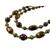 Exclusive Tiger&#039;s Eye Necklace &quot;Samira&quot; (&quot;Ethnica&quot; Collection)