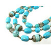 Exclusive necklace &quot;Turquoise lace&quot; (&quot;Ethnic&quot; collection)