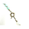 Exclusive necklace &quot;Turquoise lace&quot; (&quot;Ethnic&quot; collection)