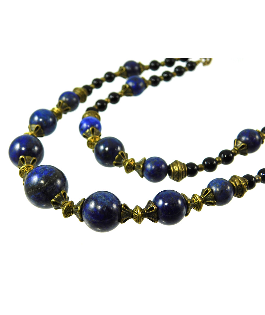 Exclusive necklace made of lapis lazuli "Luxor"