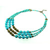 Exclusive necklace &quot;Sea Fairy&quot; Turquoise (&quot;Ethnica&quot; Collection)