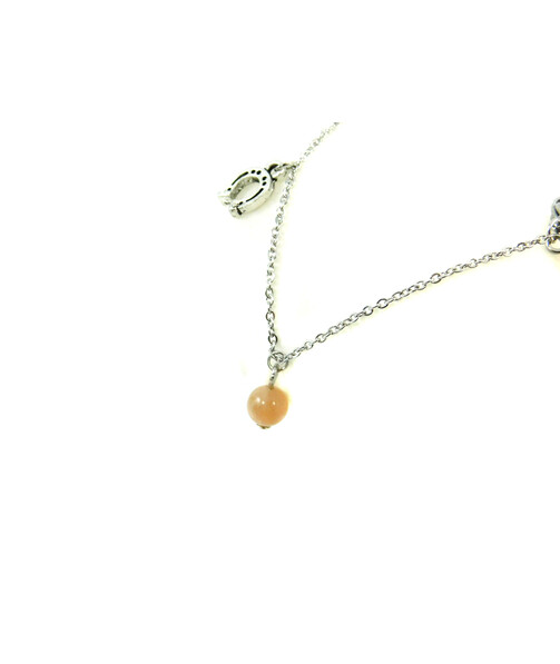 Exclusive leg bracelet "Sandstone" Sunstone