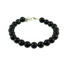 Agate bracelet black