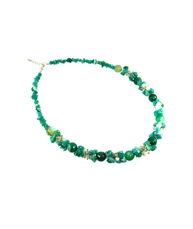 Exclusive necklace "Esma" Agate ("Colors" Collection)