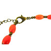 Exclusive coral necklace &quot;Coin&quot; (&quot;Ethnica&quot; collection)