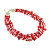 Exclusive necklace &quot;Mother&#039;s necklace&quot; Coral