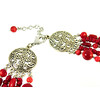 Exclusive necklace &quot;Mother&#039;s necklace&quot; Coral