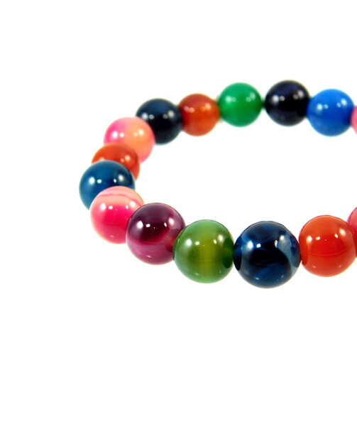 Agate colored bracelet