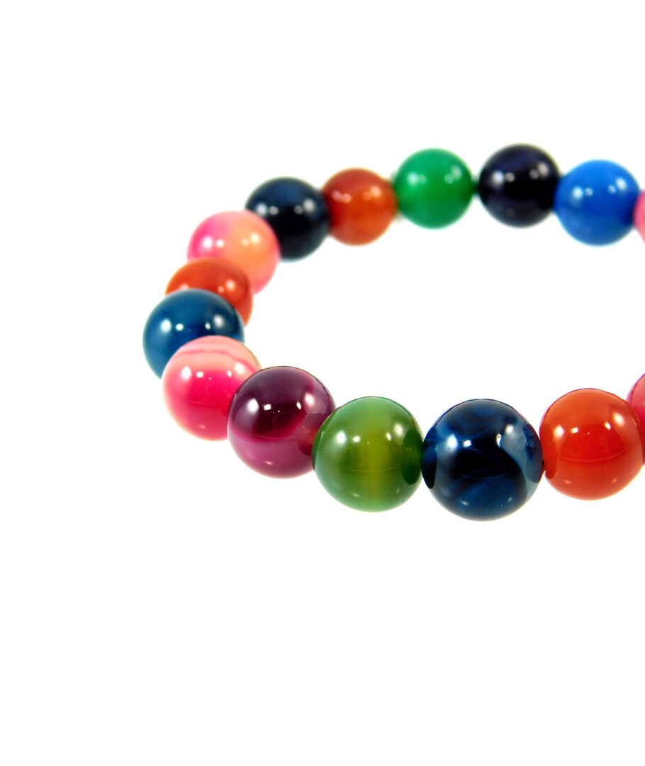 Agate colored bracelet