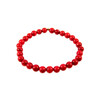 Coral bracelet, silver