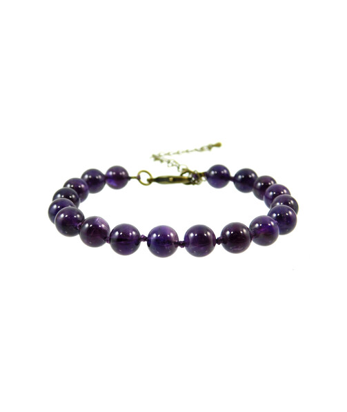 Amethyst bracelet