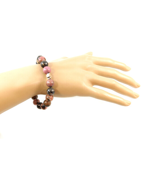 Exclusive Rhodonite bracelet