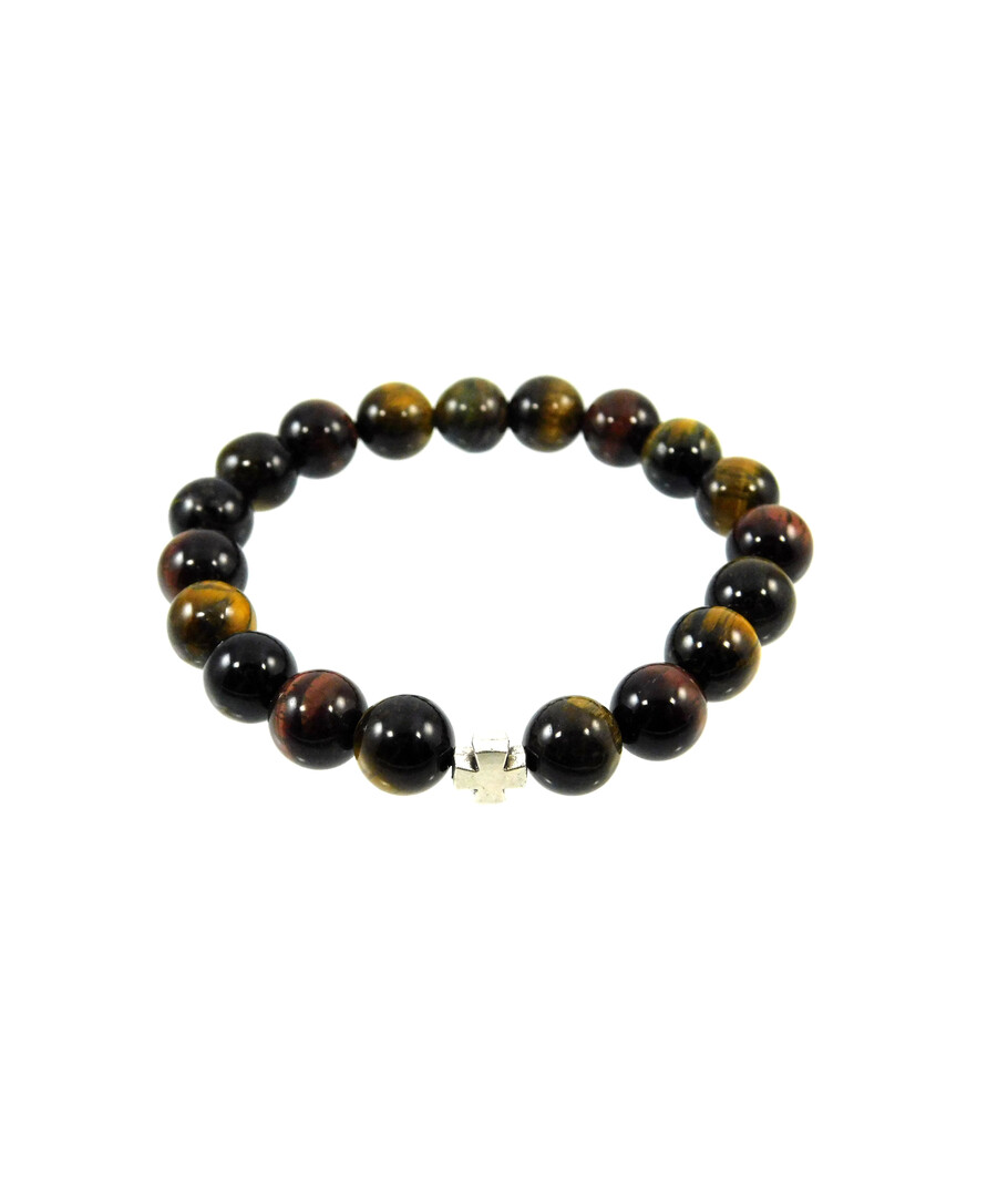 Exclusive bracelet Tiger's eye, Hawk's eye, Bull's eye