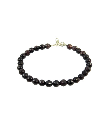 Exclusive bracelet Garnet facet