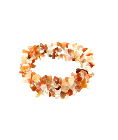 Exclusive bracelet Carnelian crumb