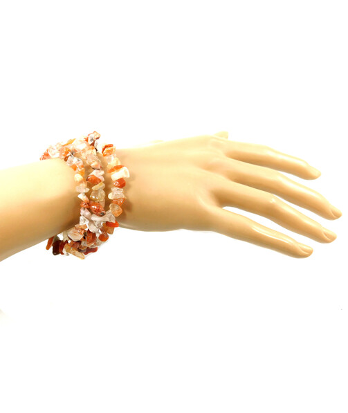 Exclusive bracelet Carnelian crumb