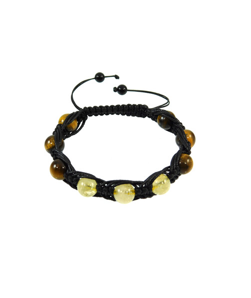 Exclusive arachne Tiger's eye, Citrine