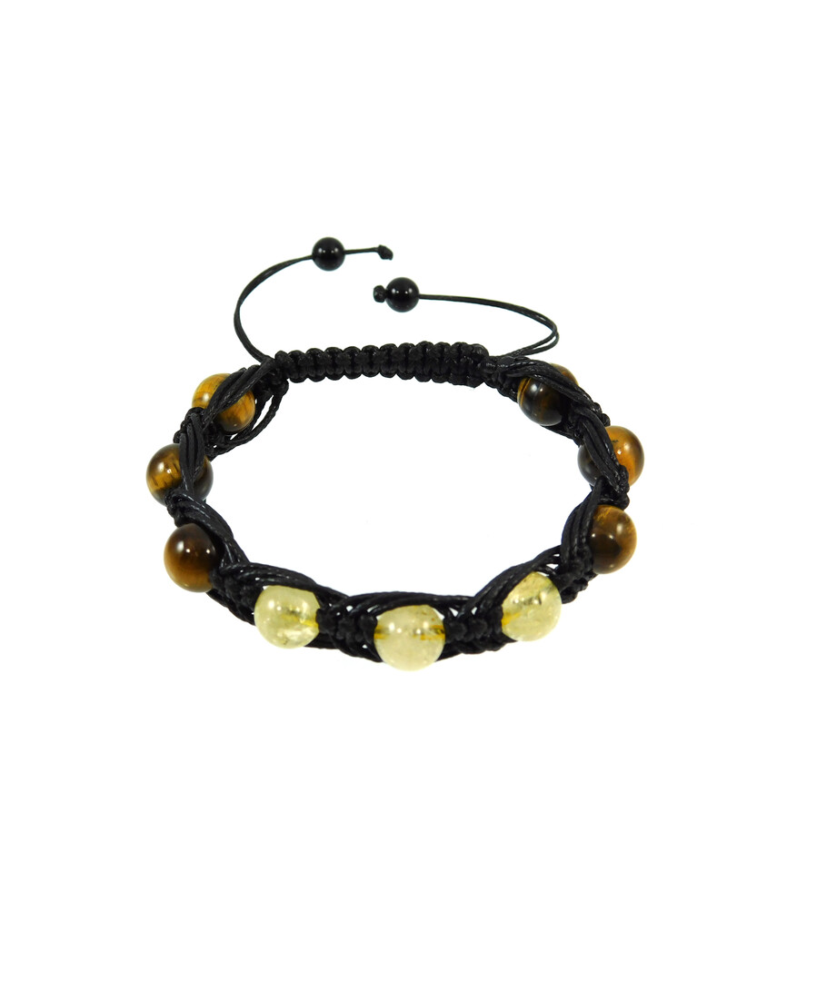 Exclusive arachne Tiger's eye, Citrine