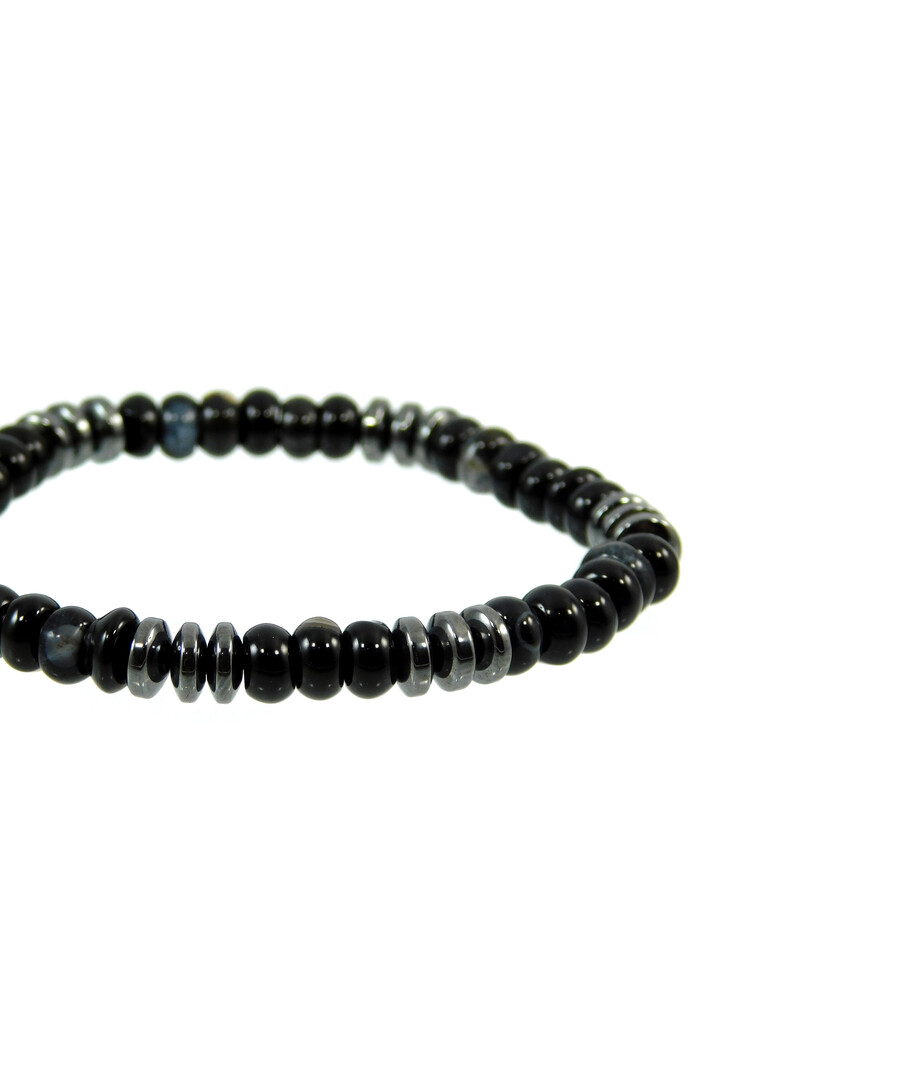 Exclusive Agate, Hematite bracelet