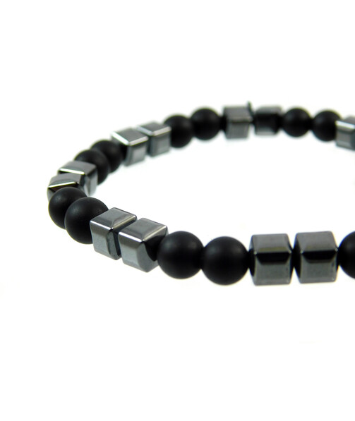 Exclusive Hematite, Shungite bracelet