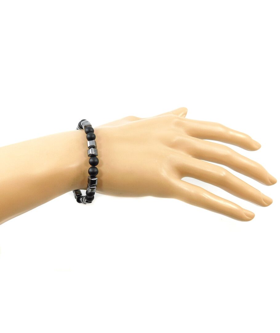 Exclusive Hematite, Shungite bracelet