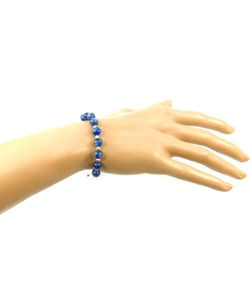 Exclusive bracelet "Silver model 3" Kyanite