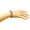 Exclusive bracelet &quot;Silver model 3&quot; Kyanite