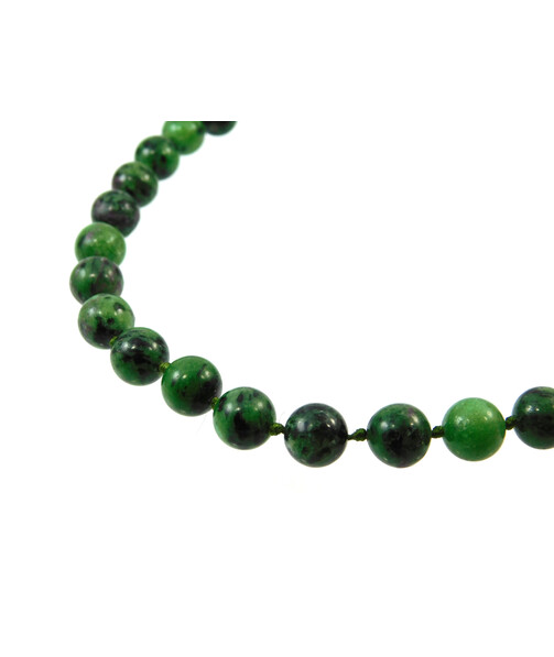 Zoisite necklace