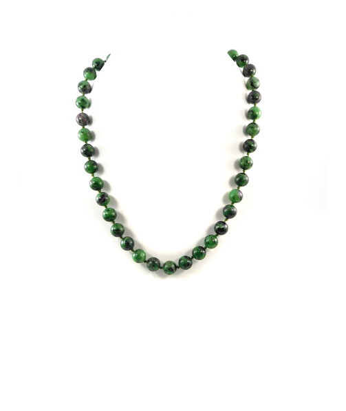 Zoisite necklace