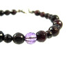 Exclusive bracelet Garnet, Ametrine