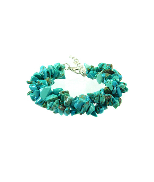 Turquoise crumb bracelet