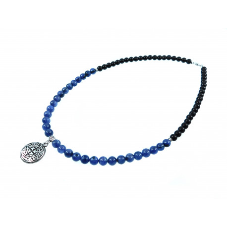 Эксклюзивное ожерелье "Синее море"