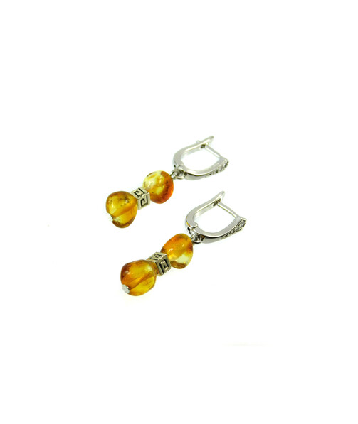 Exclusive earrings Amber