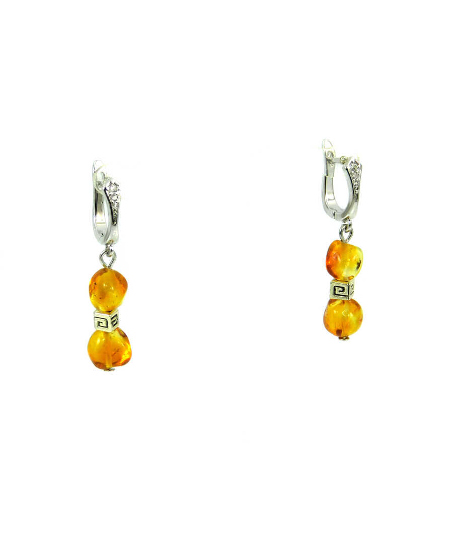 Exclusive earrings Amber