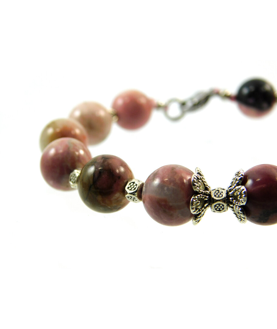 Exclusive Rhodochrosite bracelet