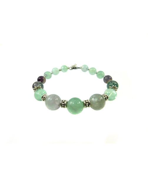 Exclusive bracelet "Fevronia" Fluorite