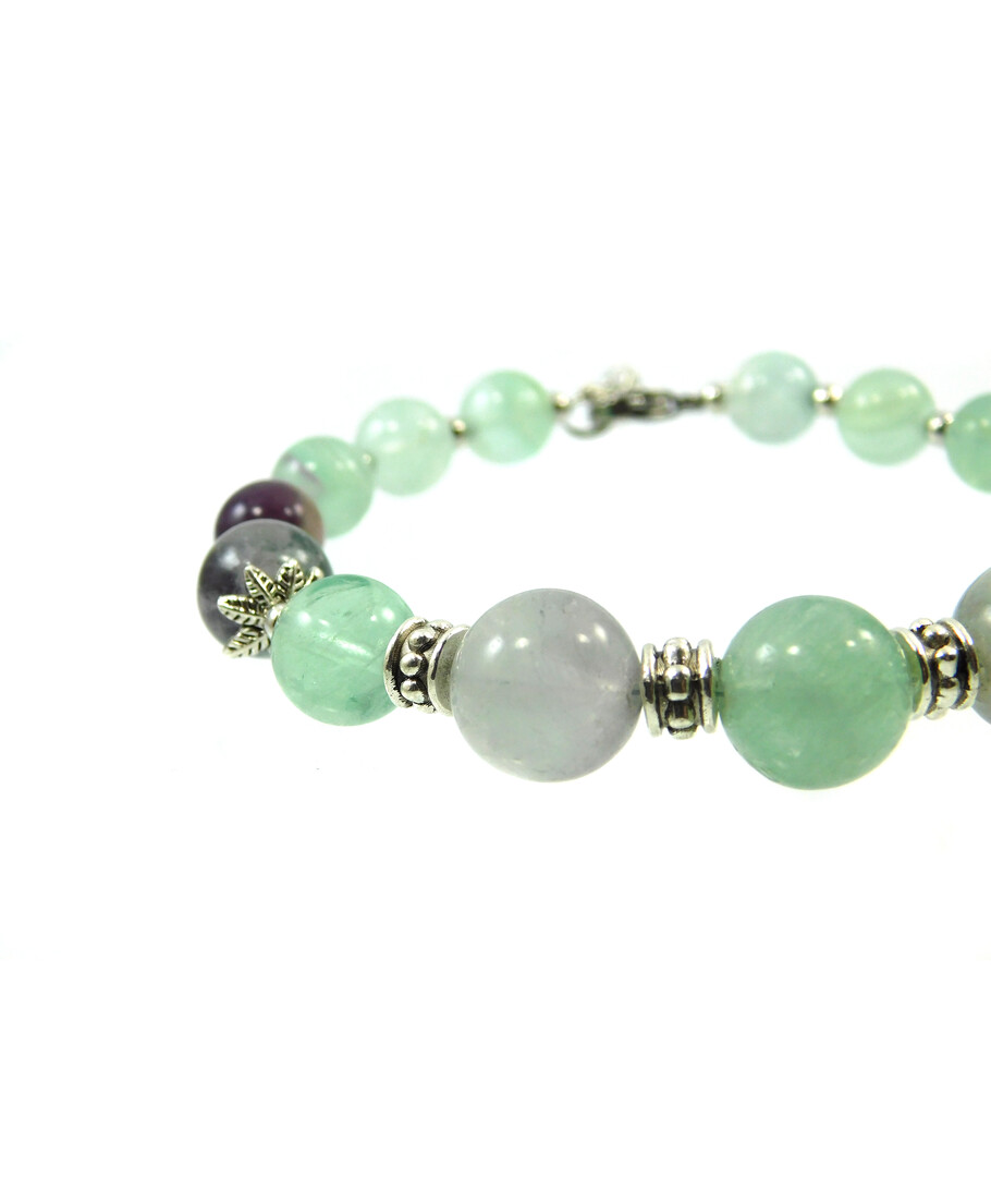 Exclusive bracelet "Fevronia" Fluorite