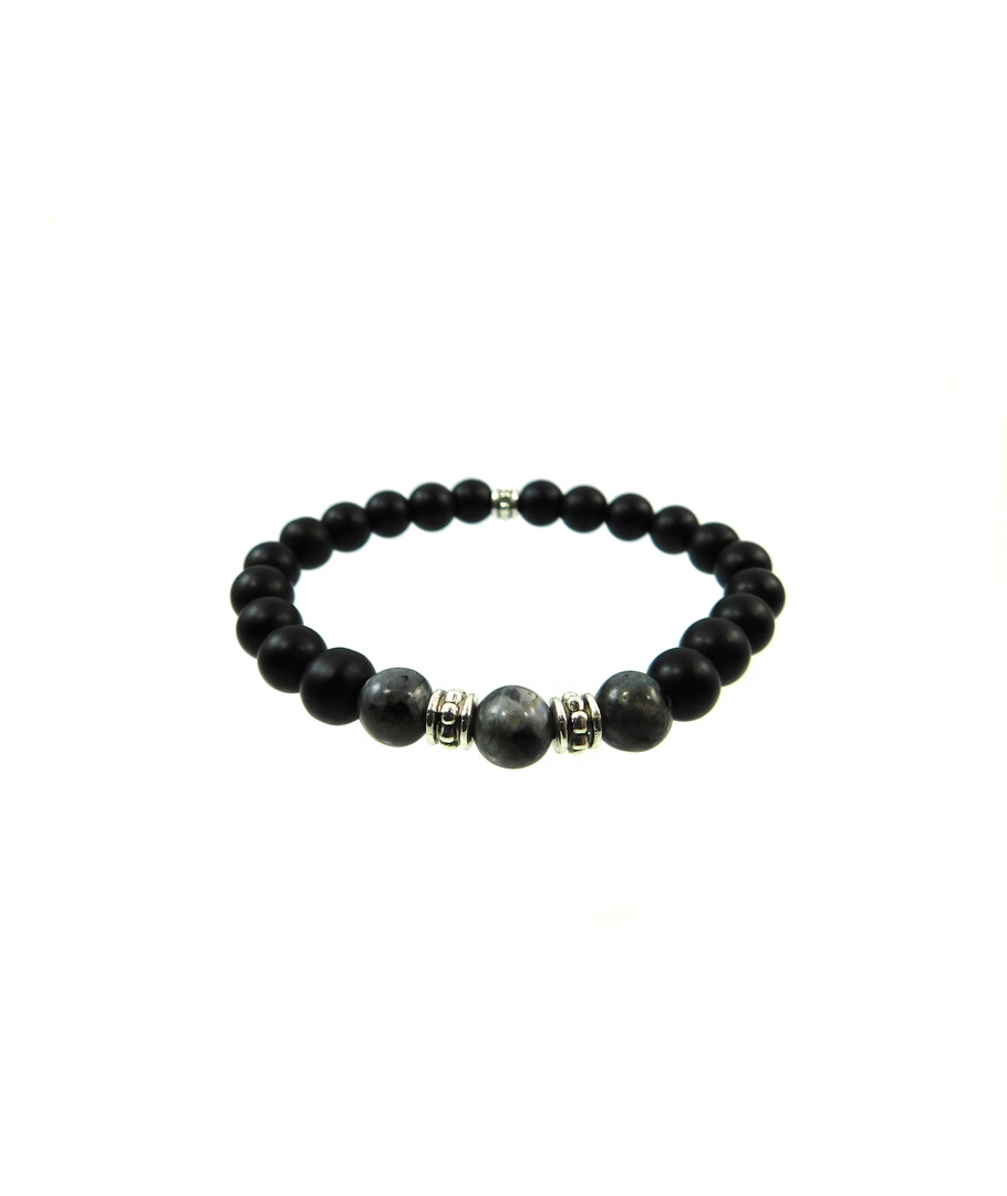 Exclusive bracelet Shungite, Labrador