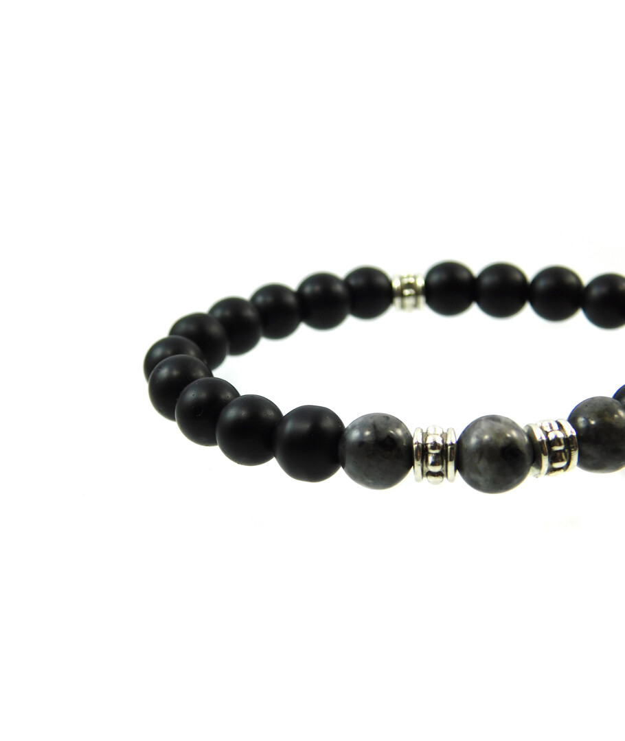 Exclusive bracelet Shungite, Labrador