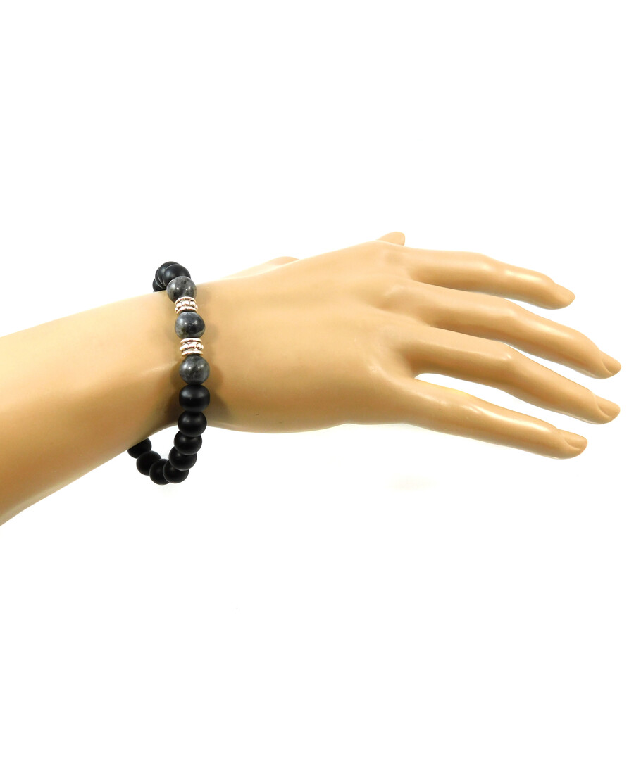 Exclusive bracelet Shungite, Labrador