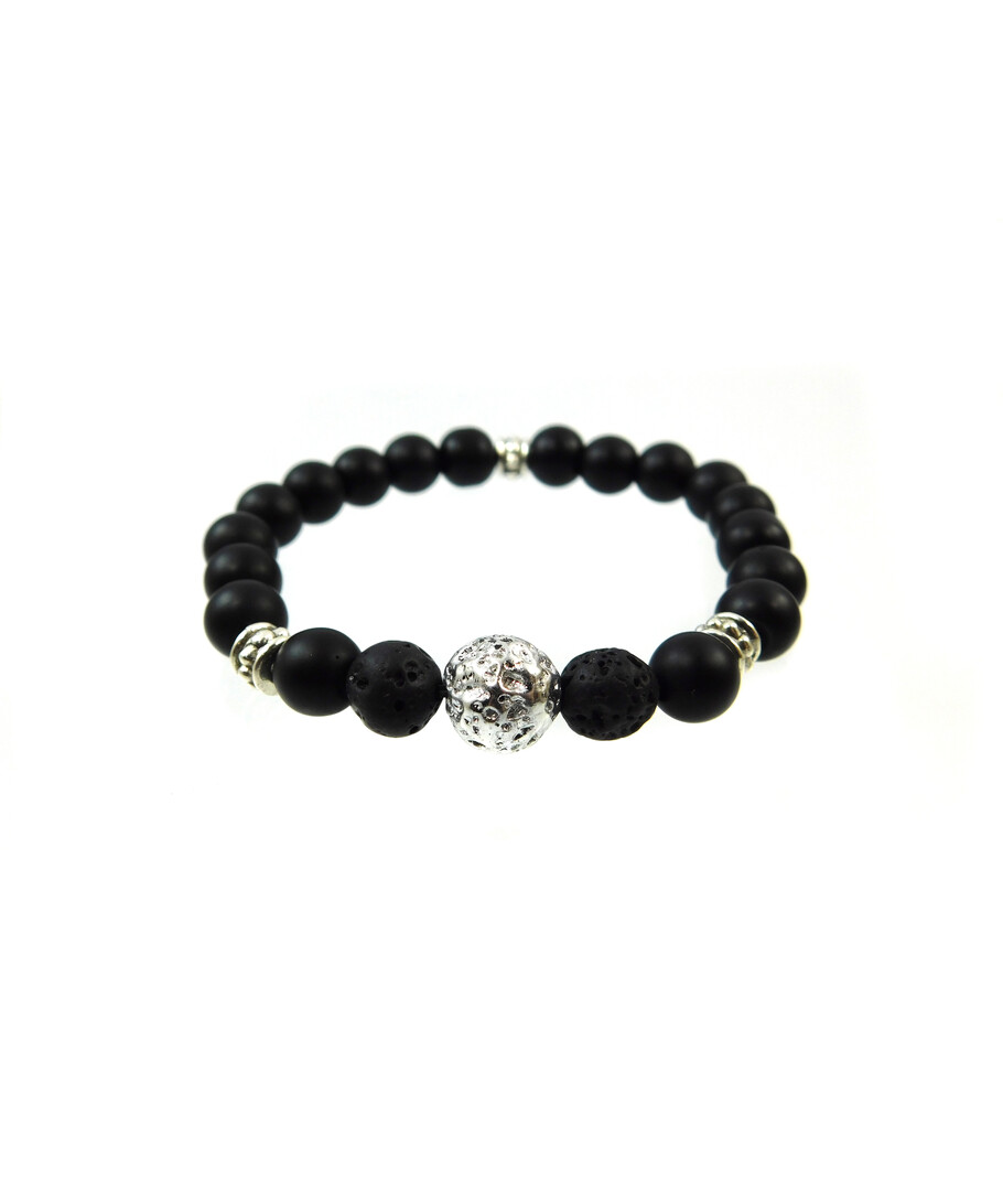 Exclusive bracelet Shungite, Lava