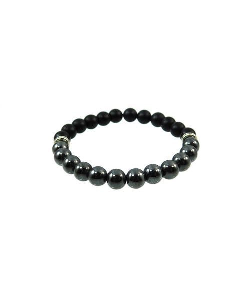 Exclusive Shungite, Hematite bracelet