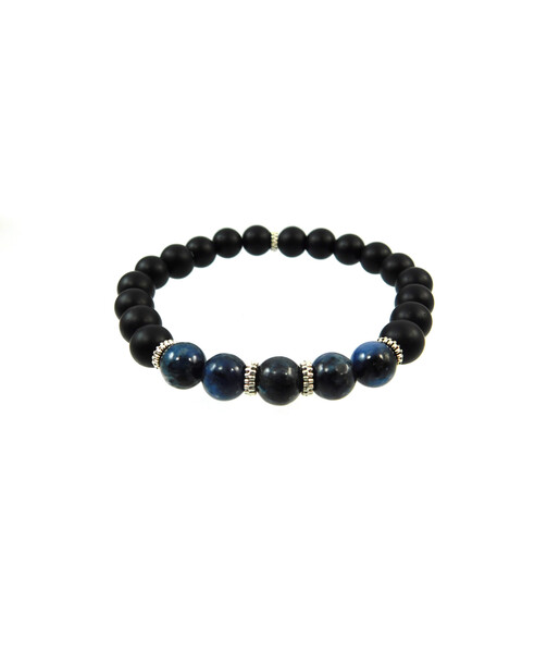 Exclusive bracelet Shungite, Kyanite