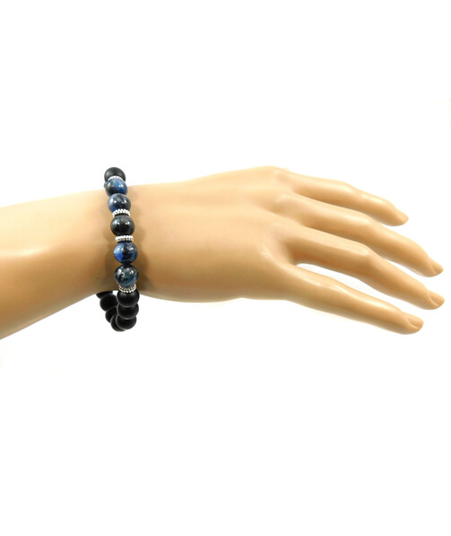 Exclusive bracelet Shungite, Kyanite