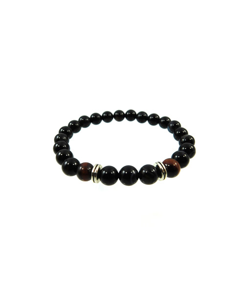 Exclusive Agate bracelet, Bull's eye