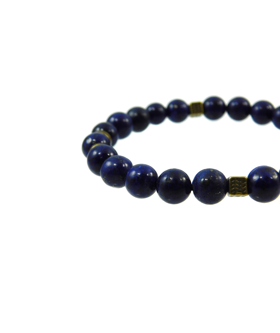 Exclusive lapis lazuli bracelet