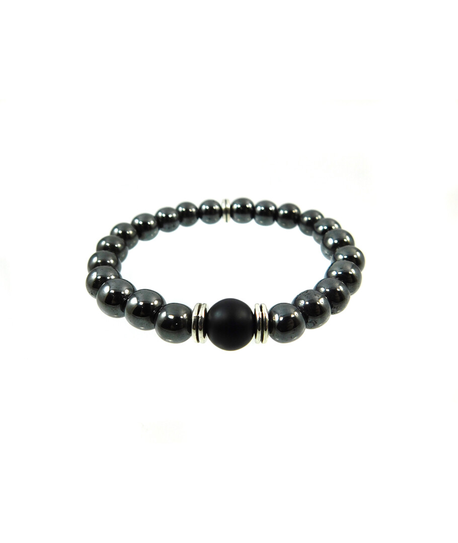 Exclusive Hematite, Shungite bracelet