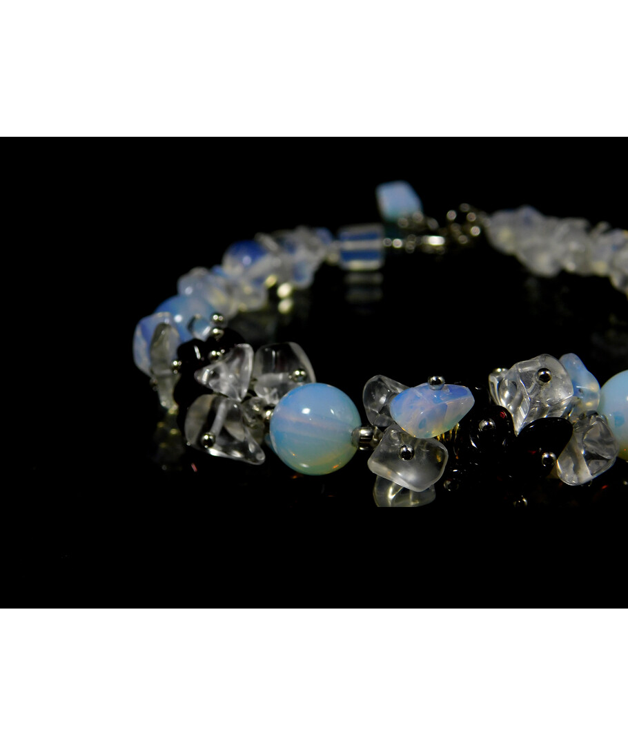 Exclusive bracelet "Moon Melody" Moonstone